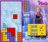 Game Princess Anna Tetris