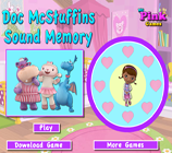 Game Doc Mcstuffins Sound Memory