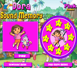 Game Dora Sound Memory