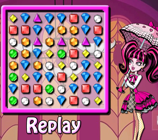 Game Draculaura Bejeweled