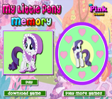 Game My Little Pony Memory