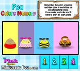 Game Pou Colors Memory